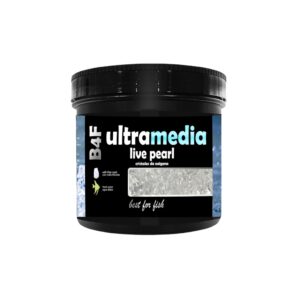 B4F UltraMedia Live Pearl (500 ml) - Perlas Biológicas con Oxígeno Líquido y Cultivo Bacteriano para Acuarios de Agua Dulce