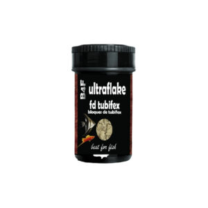 B4F Tubifex (100 ml) - Alimento Complementario Liofilizado para Peces Tropicales y Marinos (Betta, Guppy, Tetras, Discos)