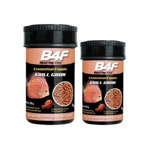 B4F Krill Gran - Alimento Completo Granulado con Krill y Aceite de Salmón para Peces Tropicales y Marinos (Discos, Payasos, Cíclidos enanos)