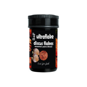 B4F Discus Flakes (250 ml) - Alimento Completo en Escamas Flotantes para Peces Disco y Cíclidos Enanos (Discus, Escalares)