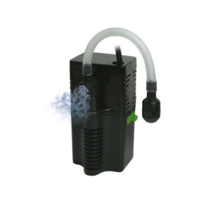 ICA Micro Filtro Interior - Filtro Compacto con Sistema Venturi para Acuarios y Terrarios Pequeños (KW150-KW200)