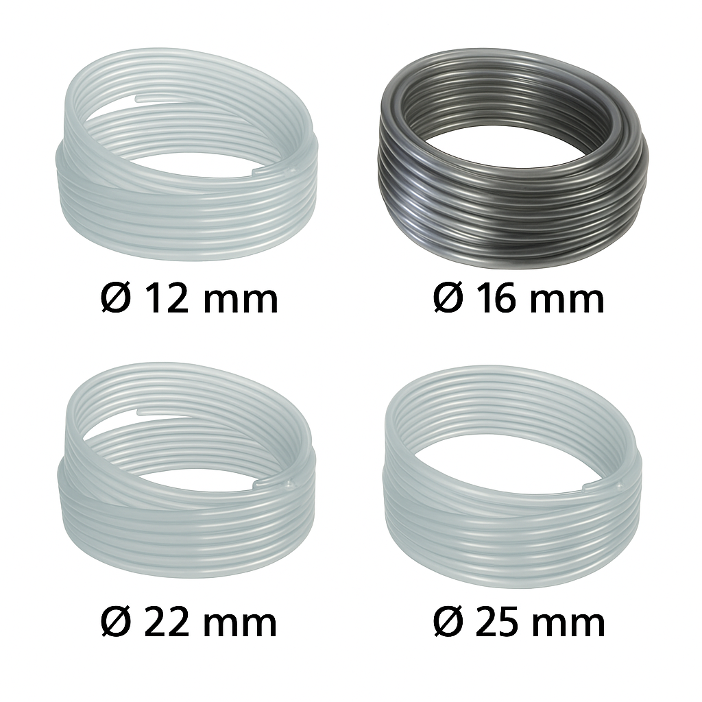 Manguera para filtros