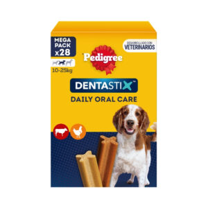 PEDIGREE Dentastix Daily Oral Care (28 Unidades) - Snack Dental para Perros Medianos (10-25 kg)