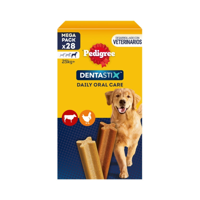 PEDIGREE Dentastix Daily Oral Care (28 Unidades) - Snack Dental para Perros Grandes (+25 kg)