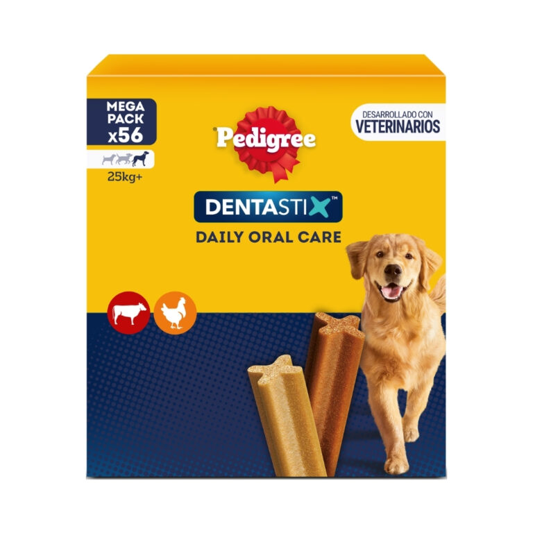PEDIGREE Dentastix Daily Oral Care (56 Unidades) - Snack Dental para Perros Grandes (+25 kg)