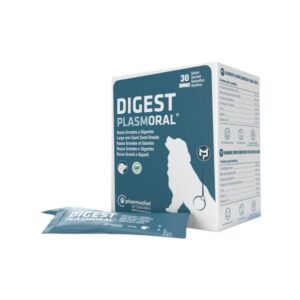 PHARMADIET - Plasmoral Digest (30 sobres) - Ayuda ante desequilibrios intestinales en Perros de Razas Grandes y Gigantes
