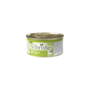 CROCI Vibrisse Natural (70 gr) Atún y Pollo - Comida Húmeda Complementaria para Gatos al Vapor