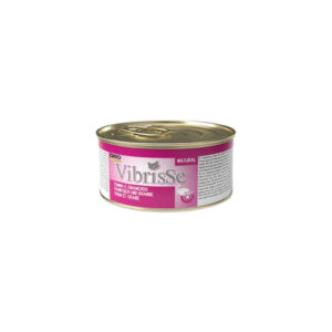 CROCI Vibrisse Natural (Atún y Cangrejo) - Comida Húmeda Complementaria para Gatos al Vapor