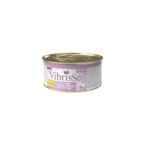 CROCI Vibrisse Natural Kitten - Comida Húmeda Complementaria para Gatitos al Vapor (Atún y Pollo, Pescado del Océano ó Atún y Huevos)