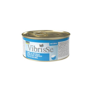 CROCI Vibrisse Natural (140 gr) Atún - Comida Húmeda Complementaria para Gatos al Vapor