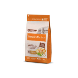 NATURE´S VARIETY No Grain Sterilized (Pollo Campero) - Pienso Seco para Gatos Adultos Esterilizados Sin Cereales