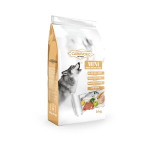 CARNIVORO Mini (6 kg) - Pienso Premium Low Grain para Perros Adultos de Raza Pequeña (Menos de 10 kg) (Pollo)