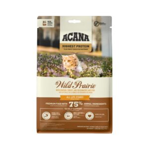 ACANA Wild Prairie - Pienso Seco Completo para Gatos de Todas las Edades (Pollo, Pavo y Pescado)