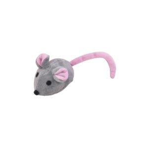 BUBIMEX Fun Toy (7x5 cm) - Ratón de Juguete para Gatos con Catnip y Brillo en la Oscuridad