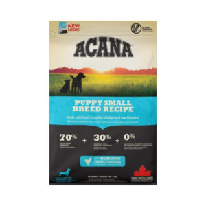 ACANA Puppy Small Breed Recipe - Pienso Seco para Perros Cachorros de Raza Pequeña (Pollo Fresco y Merluza Cruda)