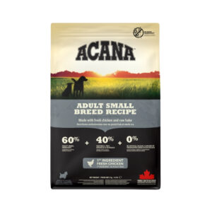 ACANA Adult Small Breed Recipe - Pienso Seco para Perros Adultos de Raza Pequeña (Pollo Fresco y Merluza Cruda)