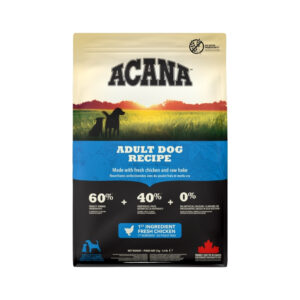 ACANA Adult Dog Recipe - Pienso Seco para Perros Adultos de Todas las Razas (Pollo Fresco y Merluza Cruda)
