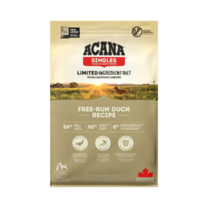 ACANA Free-Run Duck Recipe - Pienso Seco Monoproteico para Perros de Todas las Razas (Pato)