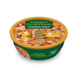 ARQUIVET Fresh Home (Lata 280 gr) Estofado de Pollo - Alimento Húmedo Completo en Estofado para Perros de Todas las Edades