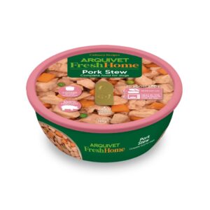 ARQUIVET Fresh Home (Lata 280 gr) Estofado de Cerdo - Alimento Húmedo Completo en Estofado para Perros de Todas las Edades