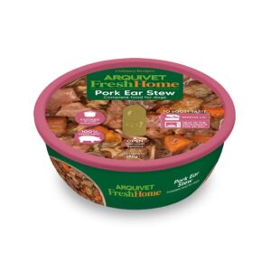 ARQUIVET Fresh Home (Lata 280 gr) Estofado de Orejas de Cerdo - Alimento Húmedo Completo en Estofado para Perros de Todas las Edades