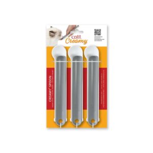 CATIT Cuchara para Snacks Creamy - Cuchara Dosificadora Sin BPA y Apta para Lavavajillas para Tubos de Snack Cremoso para Gatos