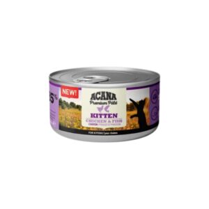 ACANA Paté Kitten (85 gr) - Comida Húmeda Completa Premium para Gatitos con Pollo y Pescado, Sin Cereales y con Taurina