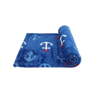 BUBIMEX Bubi Love Marinero - Manta Polar Suave para Perros, Antipelos y Lavable a Máquina (Tallas S y M)