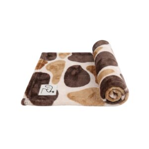 BUBIMEX Bubi Love Manchas - Manta Polar Suave para Perros, Antipelos y Lavable a Máquina (Tallas S y M)