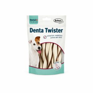 Bubimex Denta Twister (100 gr) - Snacks Dentales con Pato para Perros