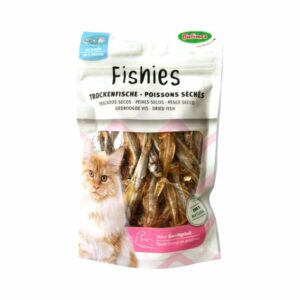BUBIMEX Fishies (50 gr) - Snacks Naturales de Pescado Seco 100 % para Gatos - Ricos en Proteínas