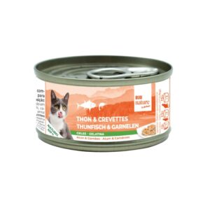 BUBIMEX Bubi Nature Atún & Gambas (70 gr) - Alimento Complementario en Gelatina para Gatos 100% Ingredientes Naturales