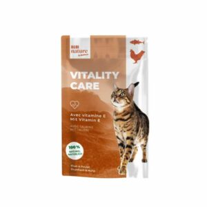 BUBIMEX Bubi Nature Vitality Care (70 gr) - Alimento Húmedo Complementario de Atún y Pollo con Vitaminas C, E y Taurina para Gatos