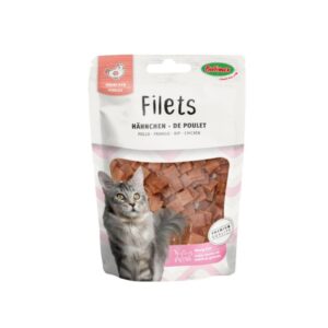 BUBIMEX Filets (50 gr) - Snacks para Gatos Bajo en Grasa de Pollo