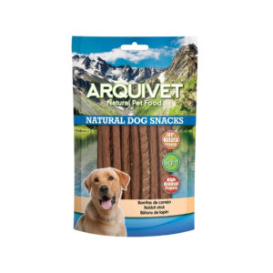 ARQUIVET Natural Dog Snacks - Snacks Naturales de Barritas de Conejo