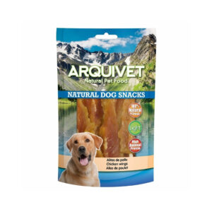 ARQUIVET Natural Dog Snacks - Snacks Naturales de Alitas de Pollo