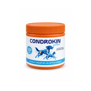 CONDROKIN Plus (120 Masticables Blandos) - Complemento Articular para Perros y Gatos