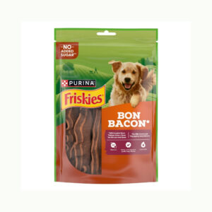 PURINA Friskies Bon Bacon - Snack con Aroma a Bacon Masticable para Perros (Todas las Razas)