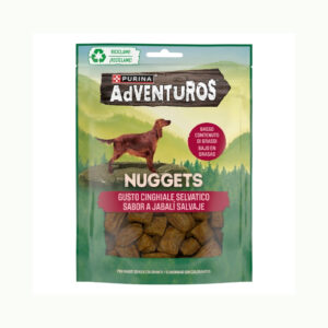 PURINA Adventuros Core Nuggets - Snack de Jabalí Masticable para Perros (Todas las Razas)