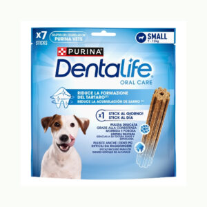 PURINA Dentalife Oral Care Small - Snack Dental para Perros de Raza Pequeña (7-12 kg)