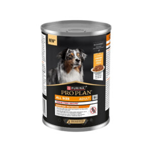 PRO PLAN Adult Everyday Nutrition Grain Free Pollo (400 gr) - Alimento Húmedo de Trozos en Salsa Sin Cereales para Perros Adultos de Todas las Razas