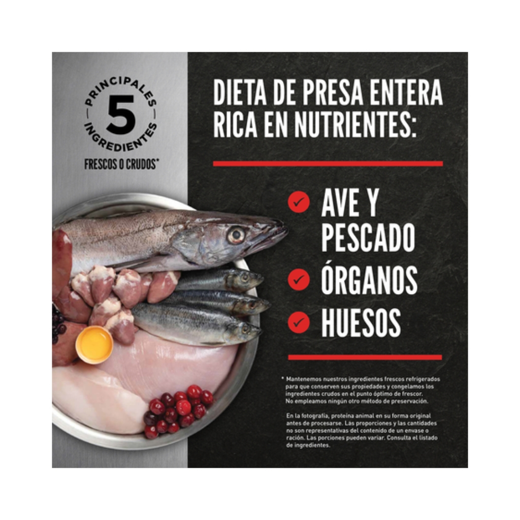 064992722524 (2) ORIJEN Small Breed Marine Fish pienso pescado perro pequeño