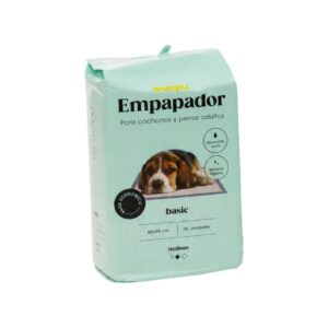 WUAPU Basic (60x60 cm) - Empapadores Higiénicos para Perros Cachorros y Adultos (15 o 30 Unidades)